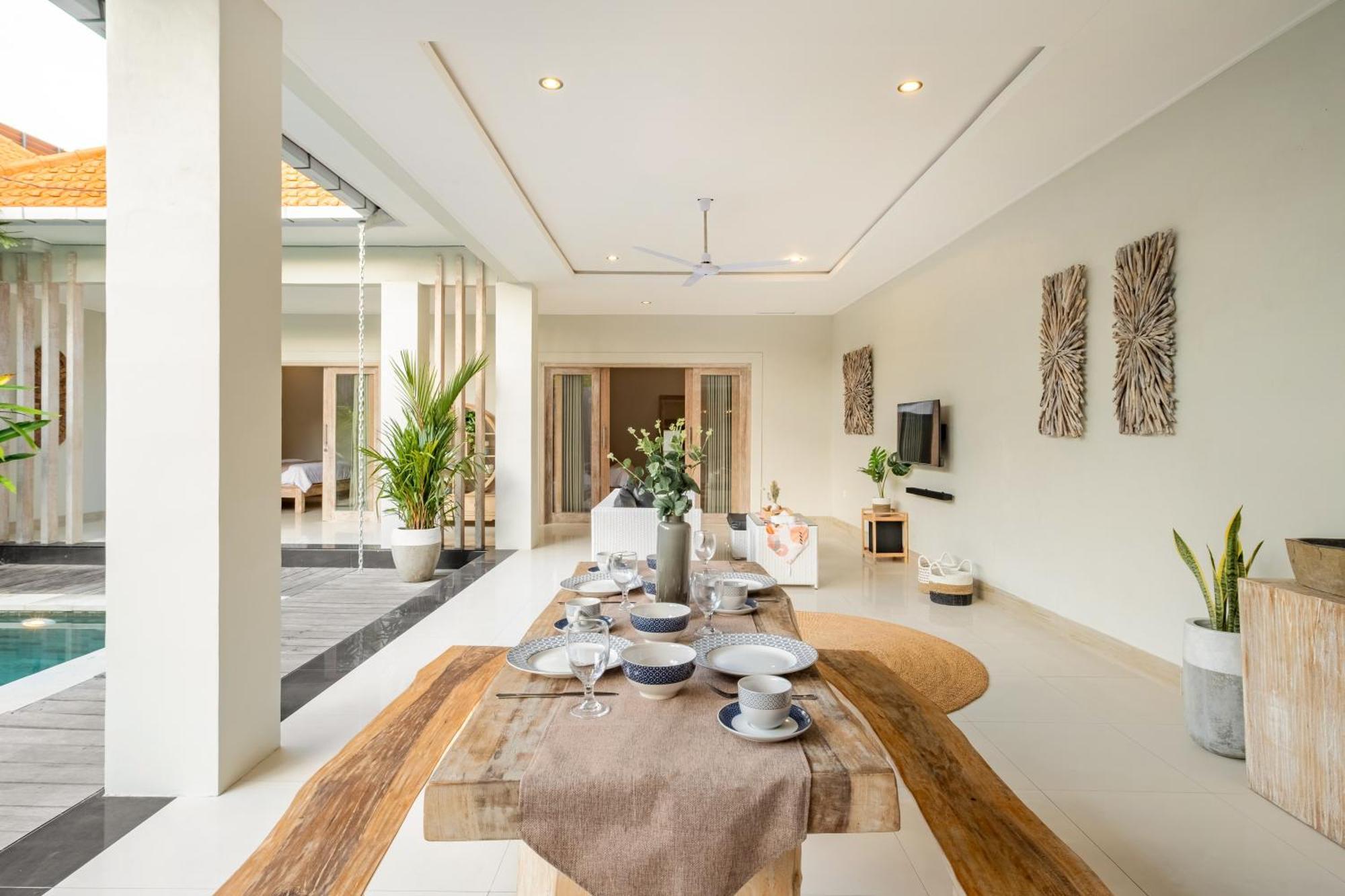 ☆ Villa Larissa ☆ Seminyak 2Br Pool Kuta Petitenget 外观 照片
