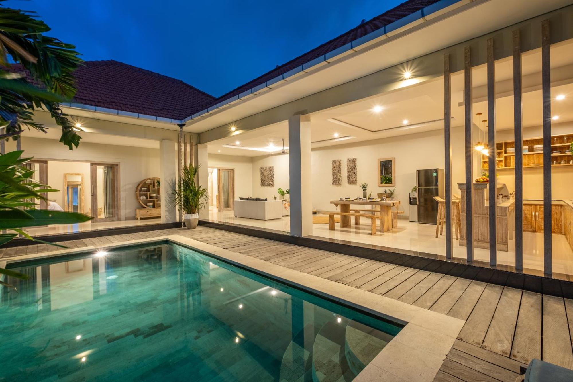 ☆ Villa Larissa ☆ Seminyak 2Br Pool Kuta Petitenget 外观 照片