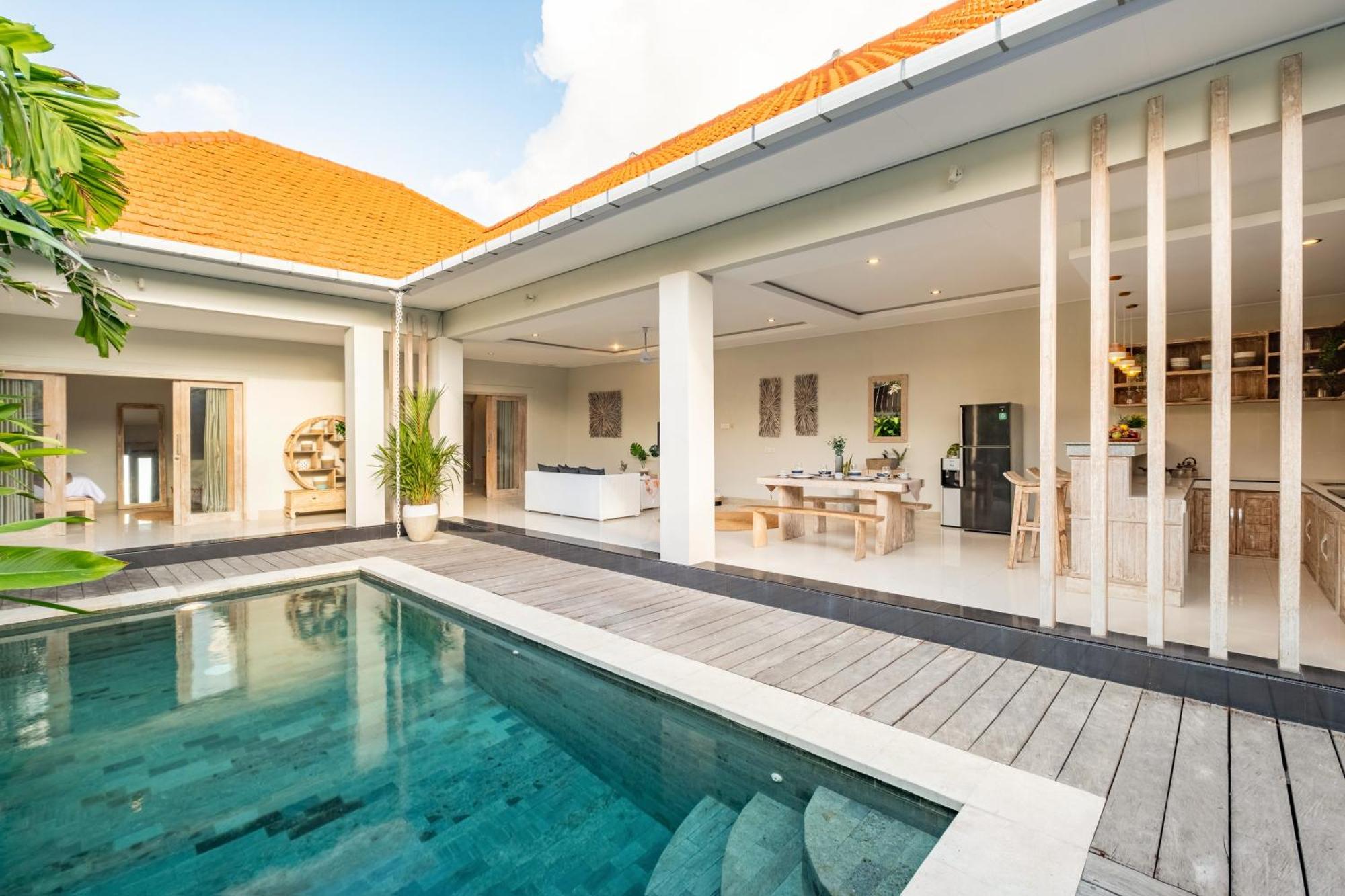 ☆ Villa Larissa ☆ Seminyak 2Br Pool Kuta Petitenget 外观 照片