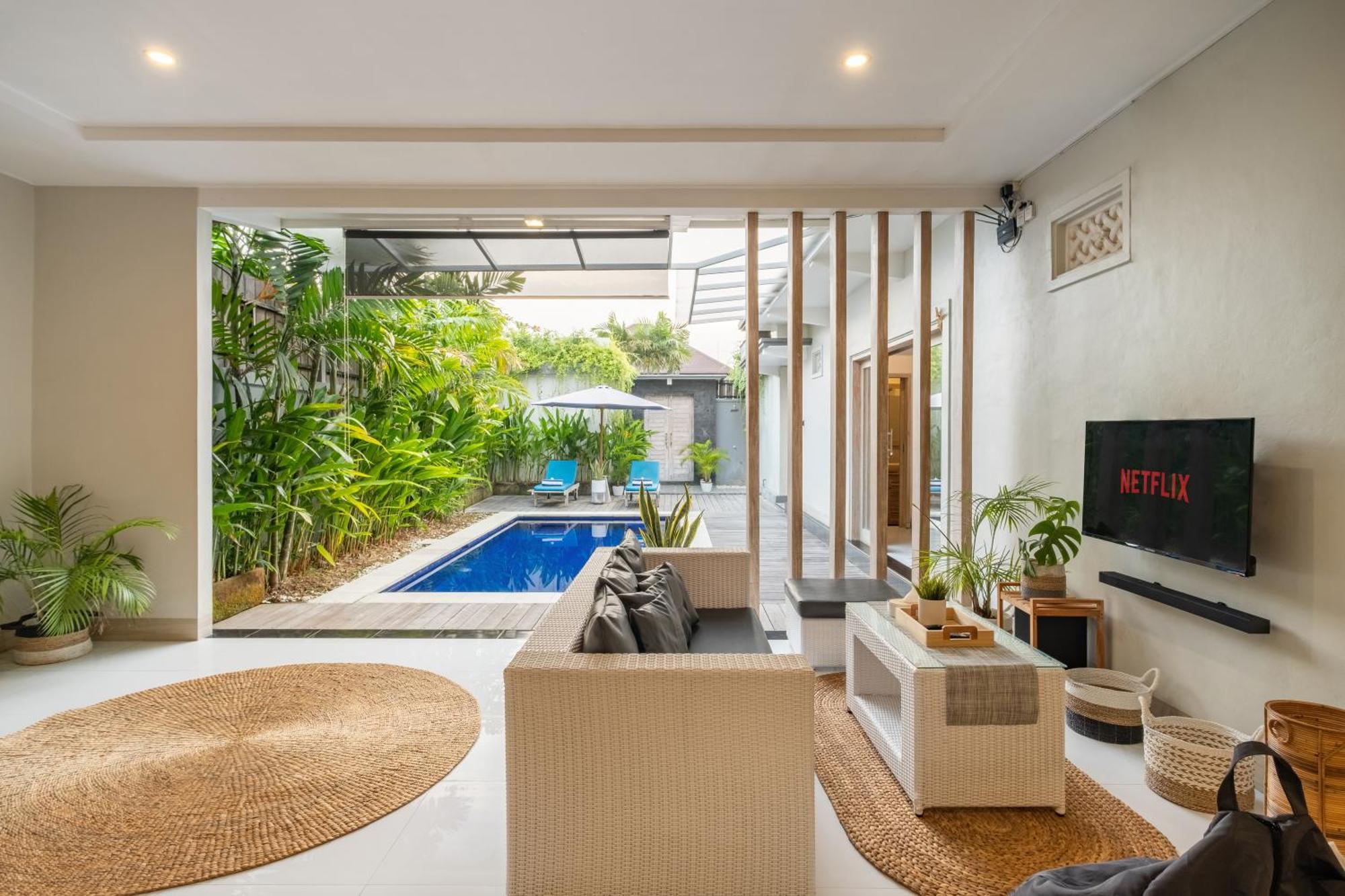 ☆ Villa Larissa ☆ Seminyak 2Br Pool Kuta Petitenget 外观 照片
